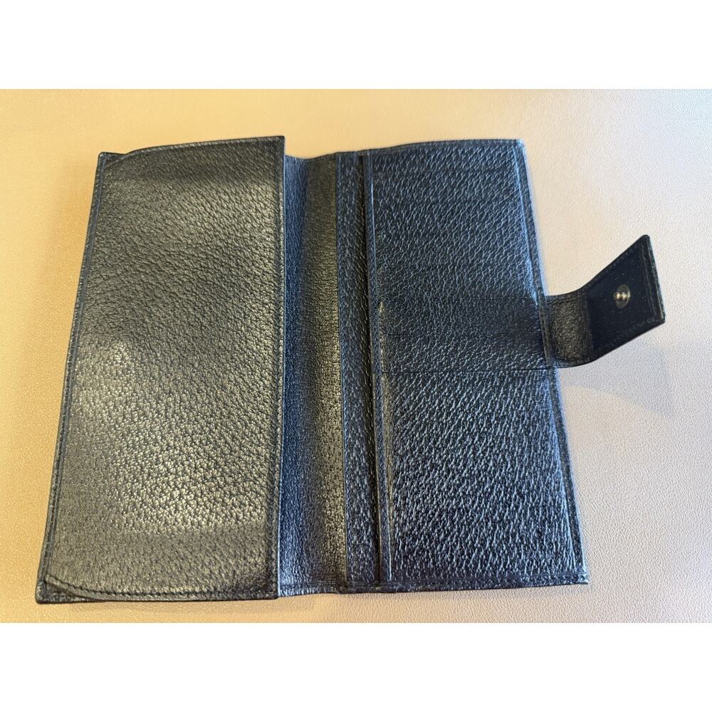 Authentic Gucci Black Leather Wallet – COA Included - Picture 3 of 9